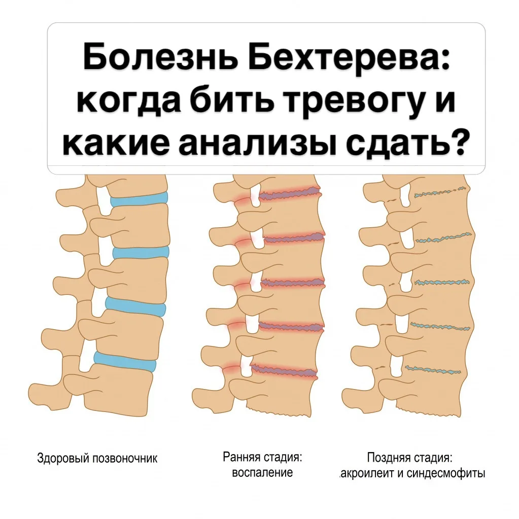 Болезнь Бехтерева: когда бить тревогу и какие анализы сдать?