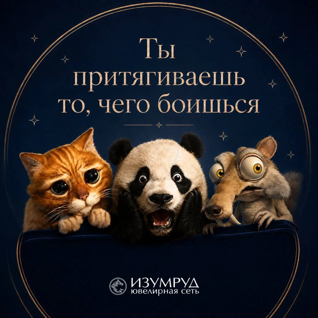 Страхи бывают разными...
Кто-то боится пауков, кто-то понедельников… А эти пушистики, кажется, боятс