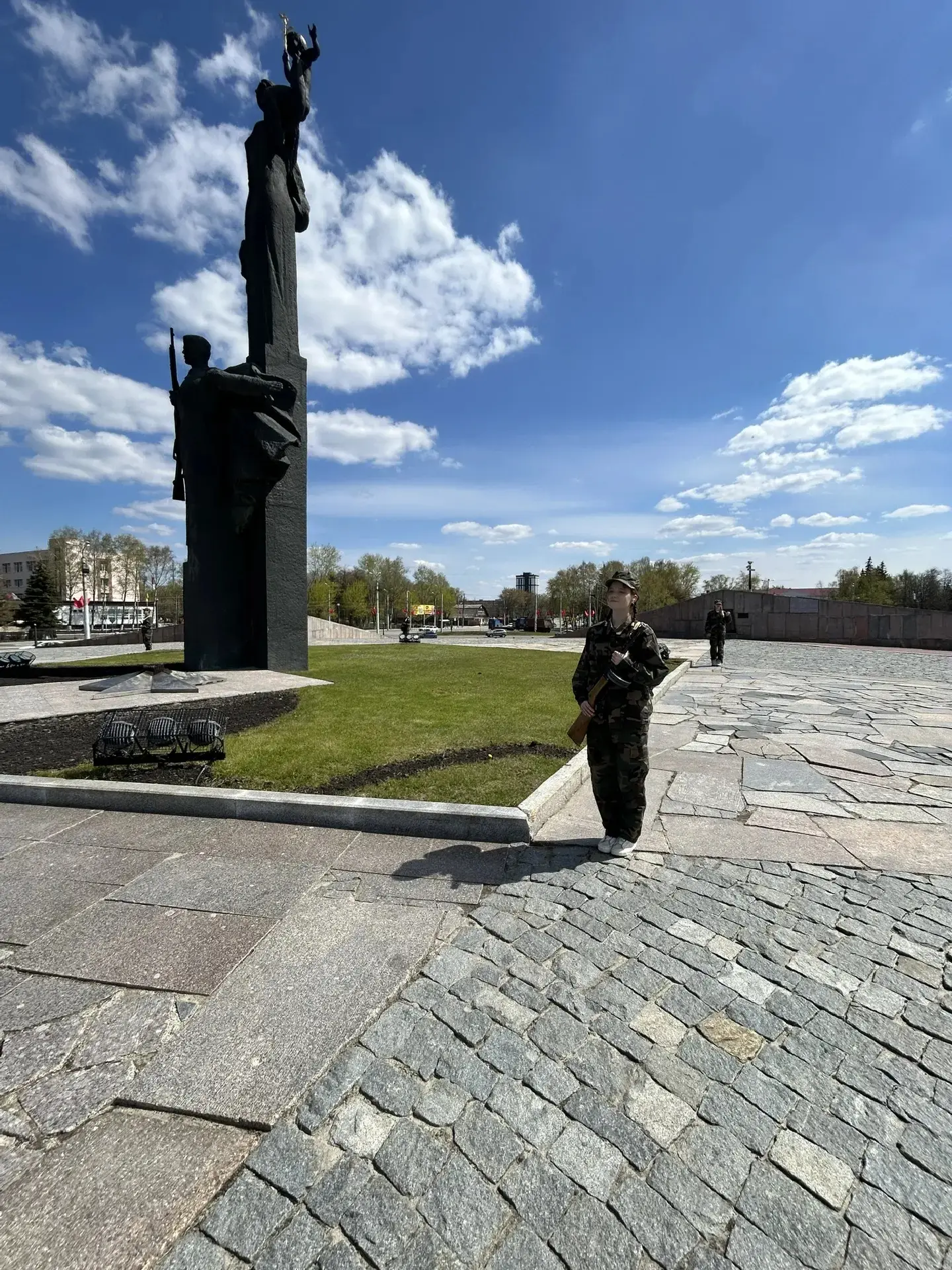 🇷🇺✨ Пост №1. Вахта Памяти. ✨🇷🇺  Участники военно-патриотического клуба «Патриот» приняли участие в П