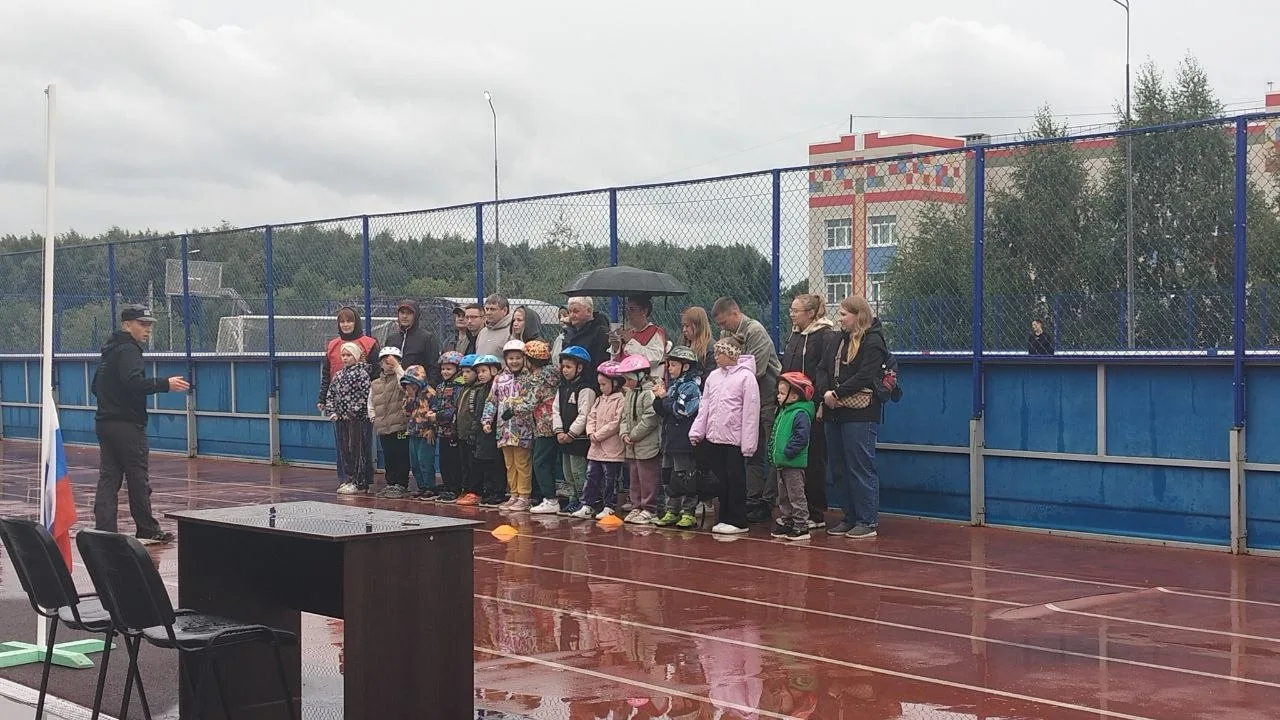 🚴 Дождь спорту не помеха! 🌧️