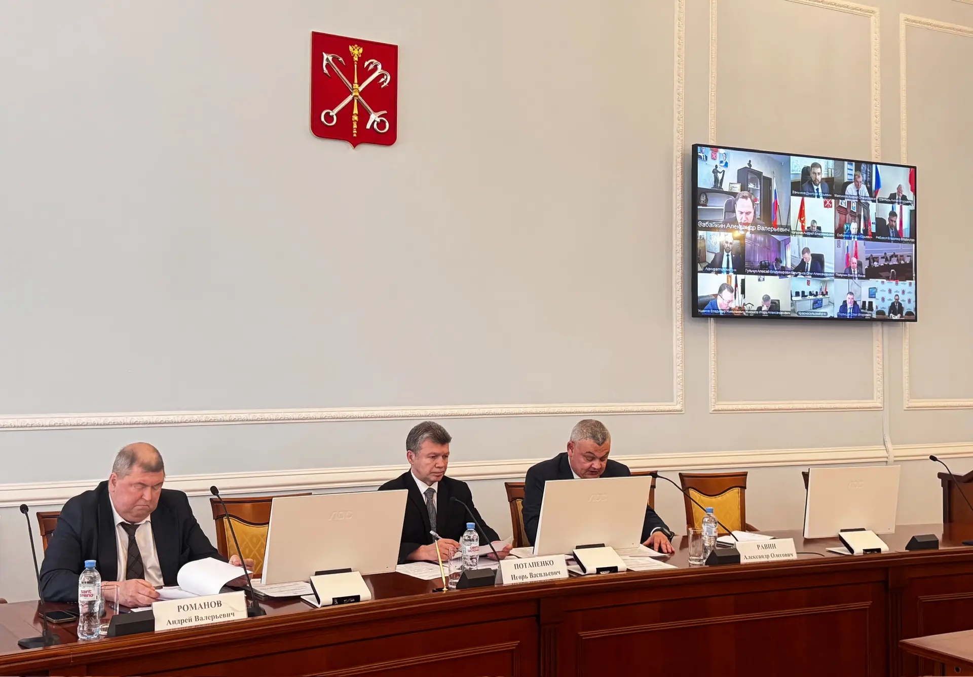В Смольном состоялось очередное заседание рабочей группы по противодействию идеологии терроризма.  У