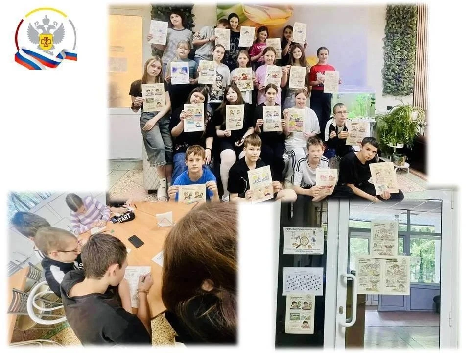 ♦️Дети из оздоровительного лагеря «Электроник» в городе Волгореченск познакомились с Петей Лентяевым