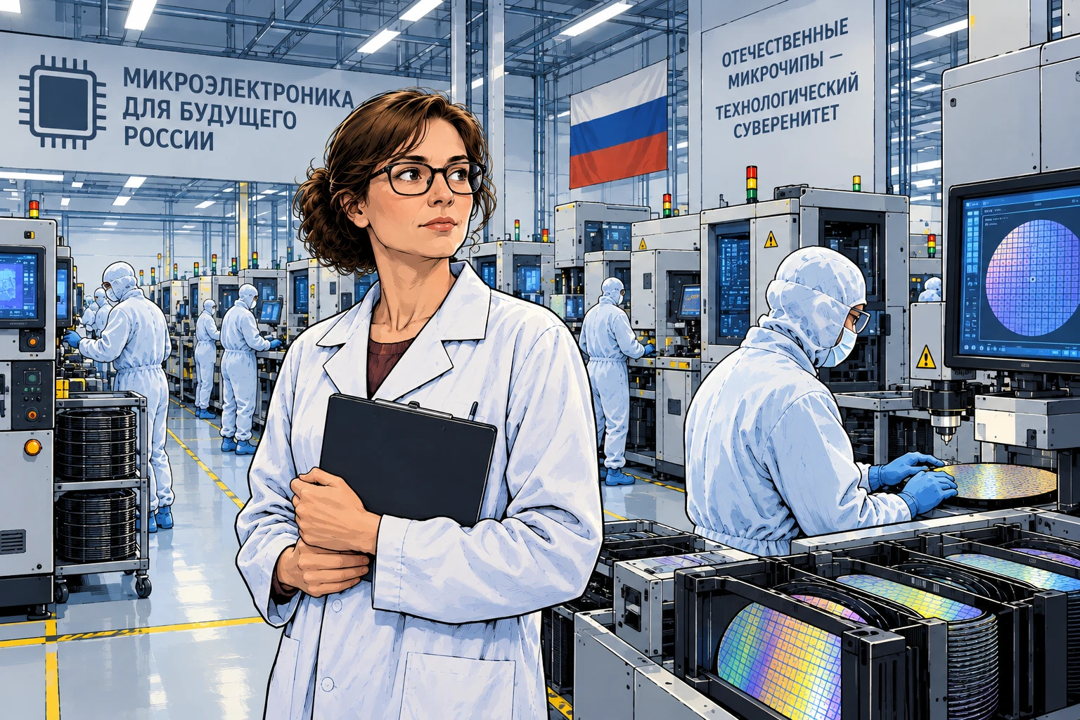 🏭  Завод микрочипов собрались построить на Урале