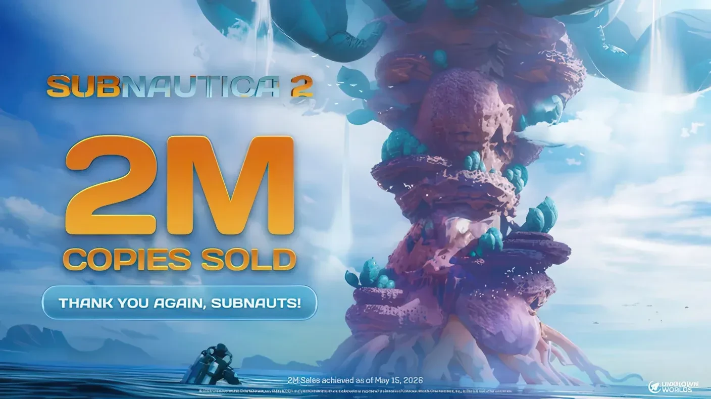 Subnautica 2 разошлась тиражом более 2 миллионов копий за первые 12 часов после запуска в раннем дос