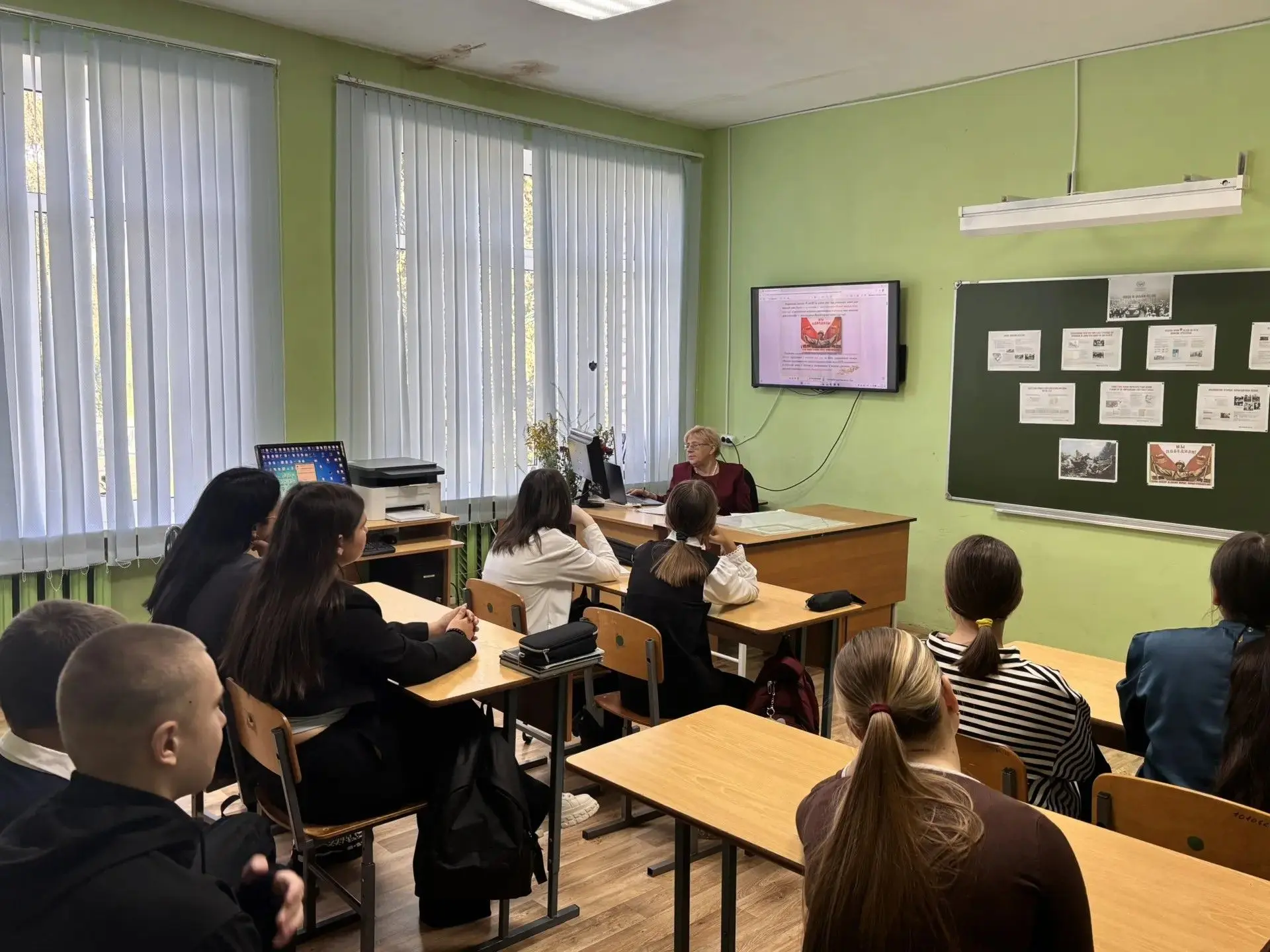 «Эхо войны сквозь года: памятное мероприятие в школе с. Соловцово»