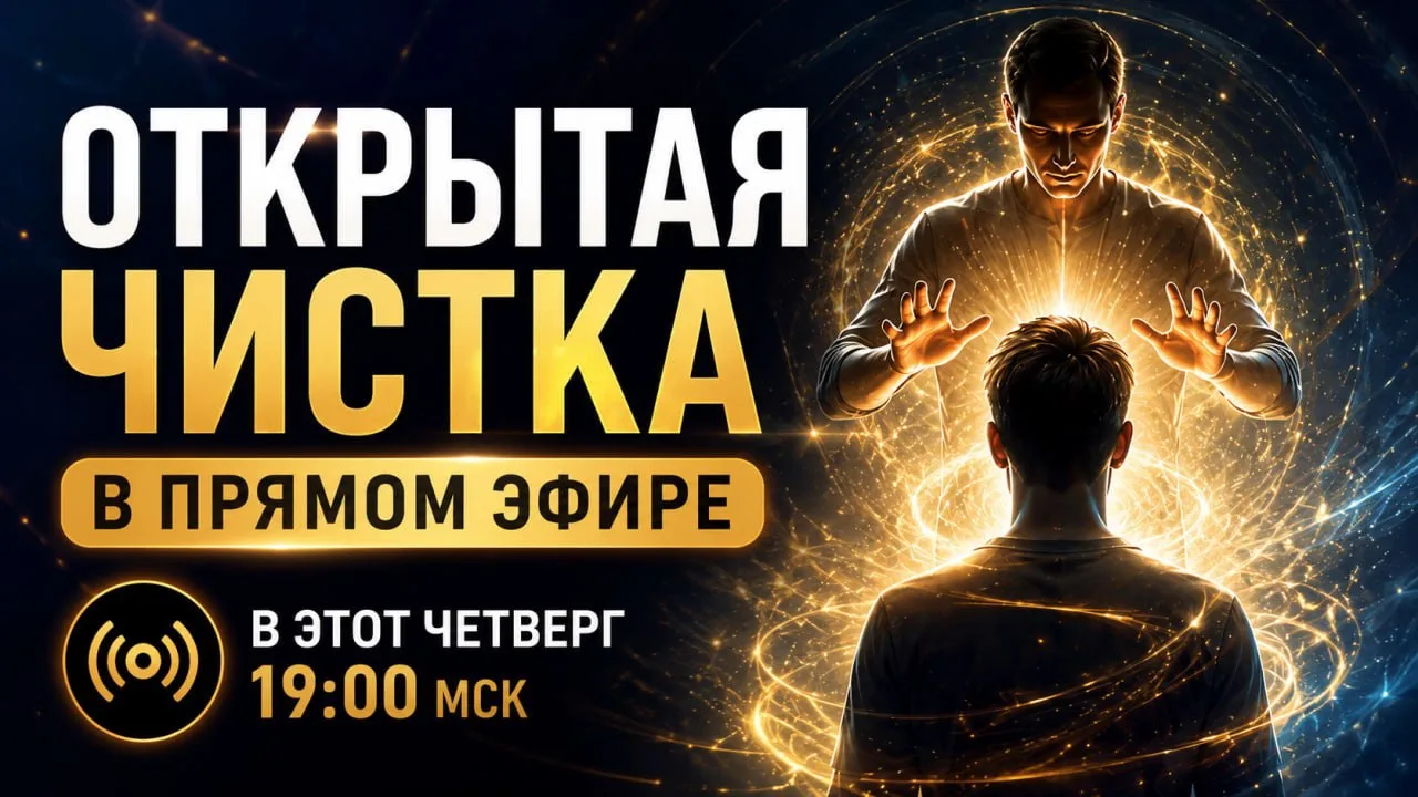 🔥 В этот четверг — открытая чистка в прямом эфире
