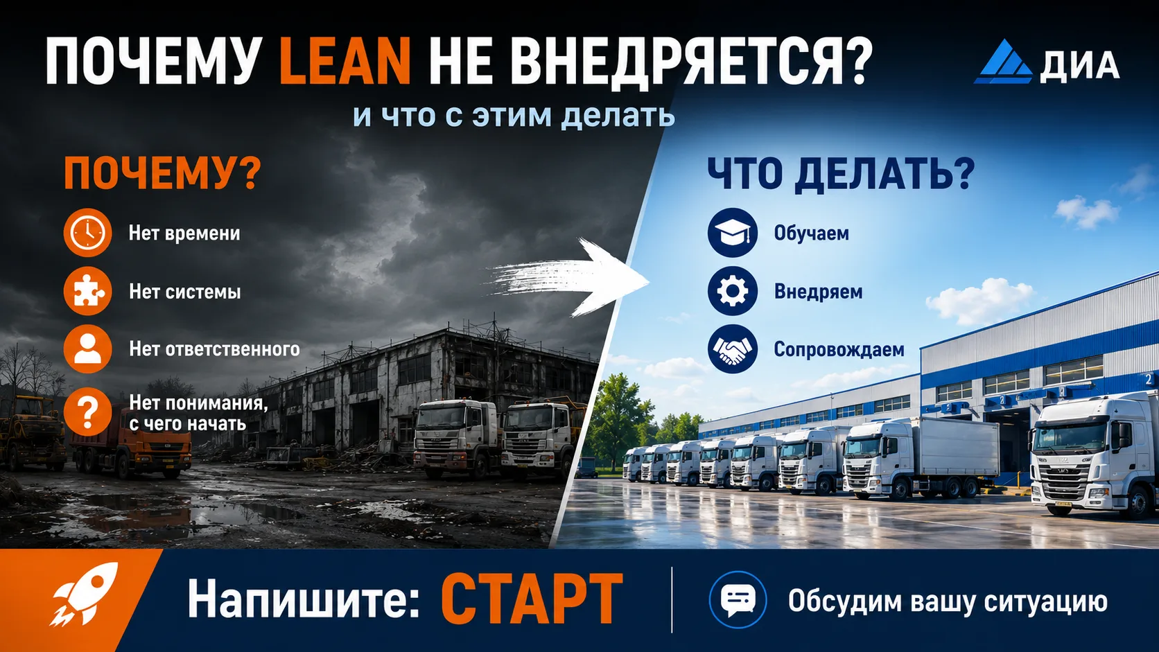 Почему Lean не внедряется (даже когда все понимают, что он нужен)