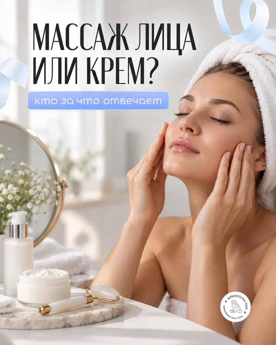 Частый вопрос: «Если делаю массаж лица, косметика уже не нужна?» На деле это про разные...