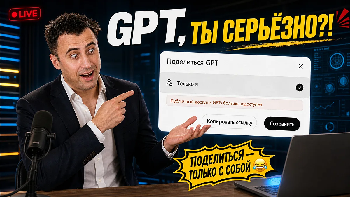 Видели бы вы вчера моё лицо в прямом эфире 😅