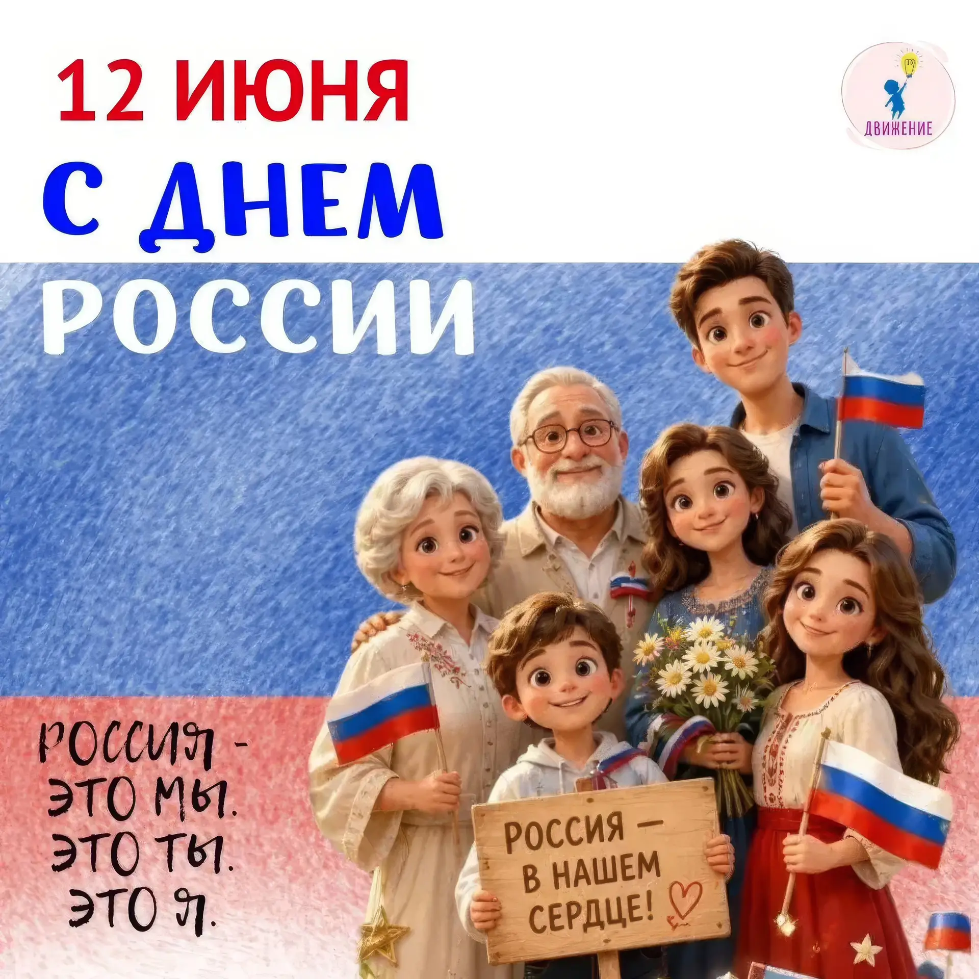 От всей души поздравляем вас с прекрасным и знаменательным праздником — Днём России! 🇷🇺

В этот то