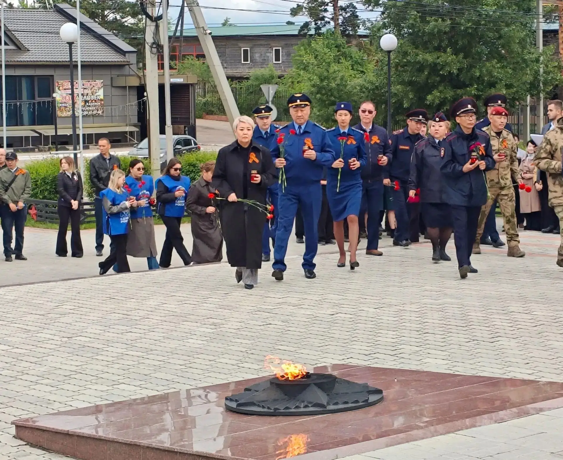 В День памяти и скорби сотрудники прокуратуры Октябрьского района г. Улан-Удэ почтили память героев 