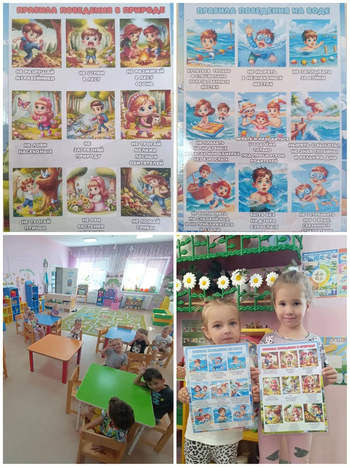 В детском саду "Полюшко" прошел тематический "День безопасности на природе и на водоемах".
В рамках 
