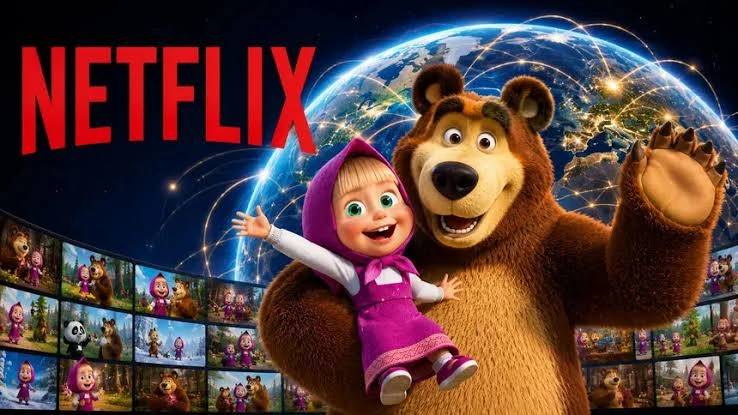 🇷🇺🇺🇸 Netflix купил «Машу и Медведя»! Русский мультик обогнал Свинку Пеппу