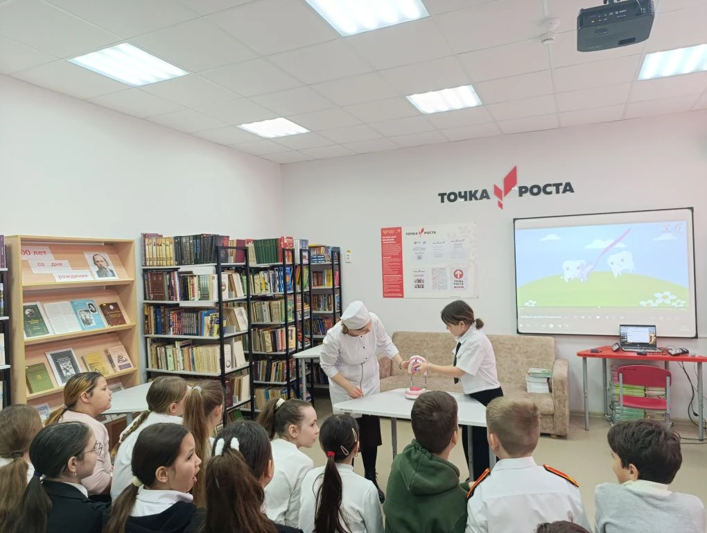 ✅В рамках акции " Неделя здоровья школьников Кубани"  для учащихся 4-х классов прошла беседа на тему