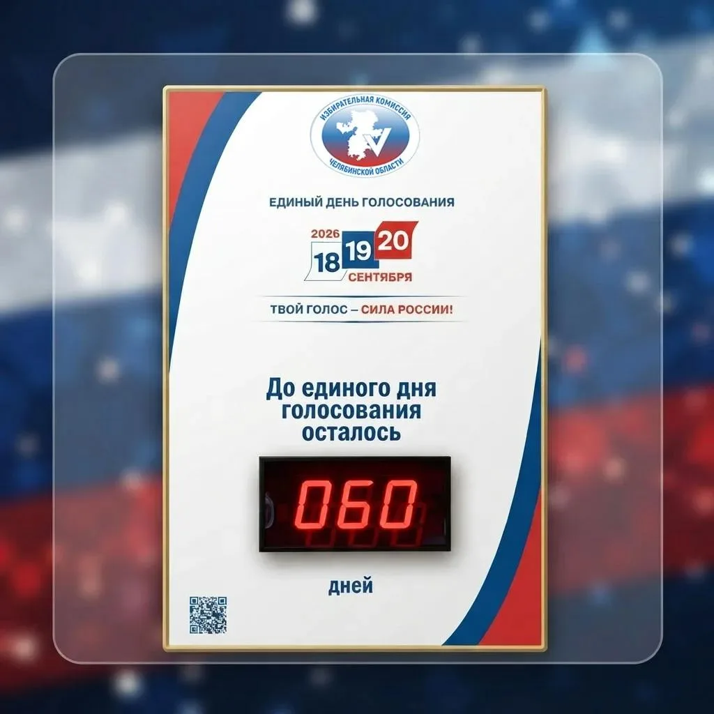 📆 До выборов в Госдуму IX созыва — 60 дней!

Друзья, от нашего выбора зависит будущее страны, поэто