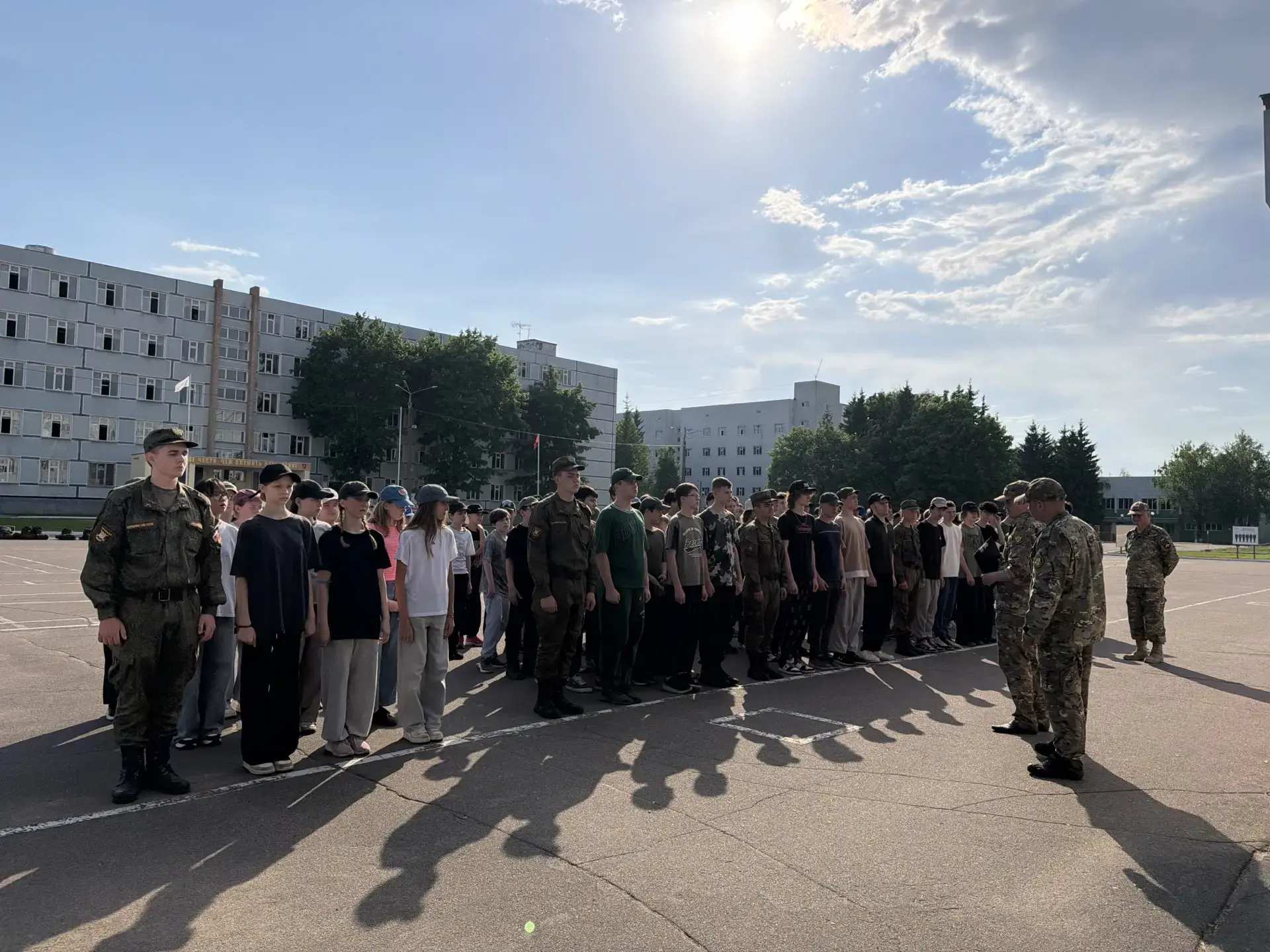 Второй день спортивно-патриотических сборов в Кантемировской дивизии🫡  Завершился второй день спорти
