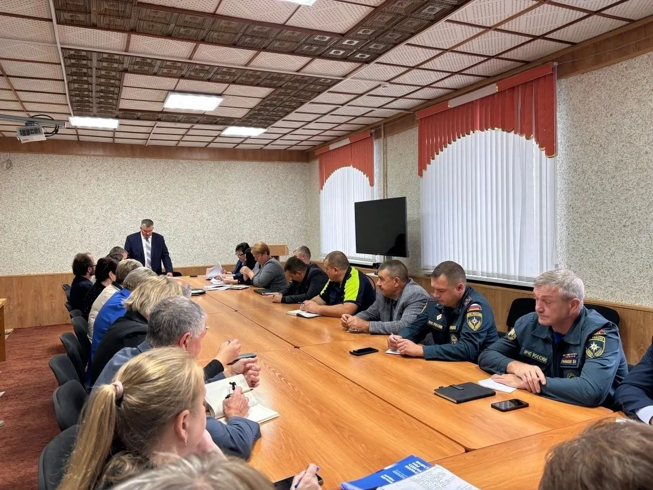 ✅28 августа 2026 г в администрации  состоялось расширенное заседание антитеррористическ...