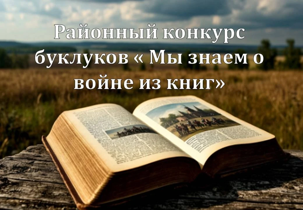 С 1 июня стартовал районный конкурс буклуков «Мы знаем о войне из книг», посвященный 85-летию начала
