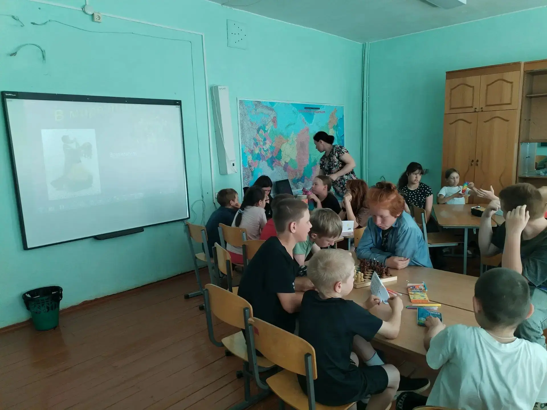 ✅ На прошлой неделе в нашем лагере прошёл день " Народного и национального танца". С ребятами вспоми
