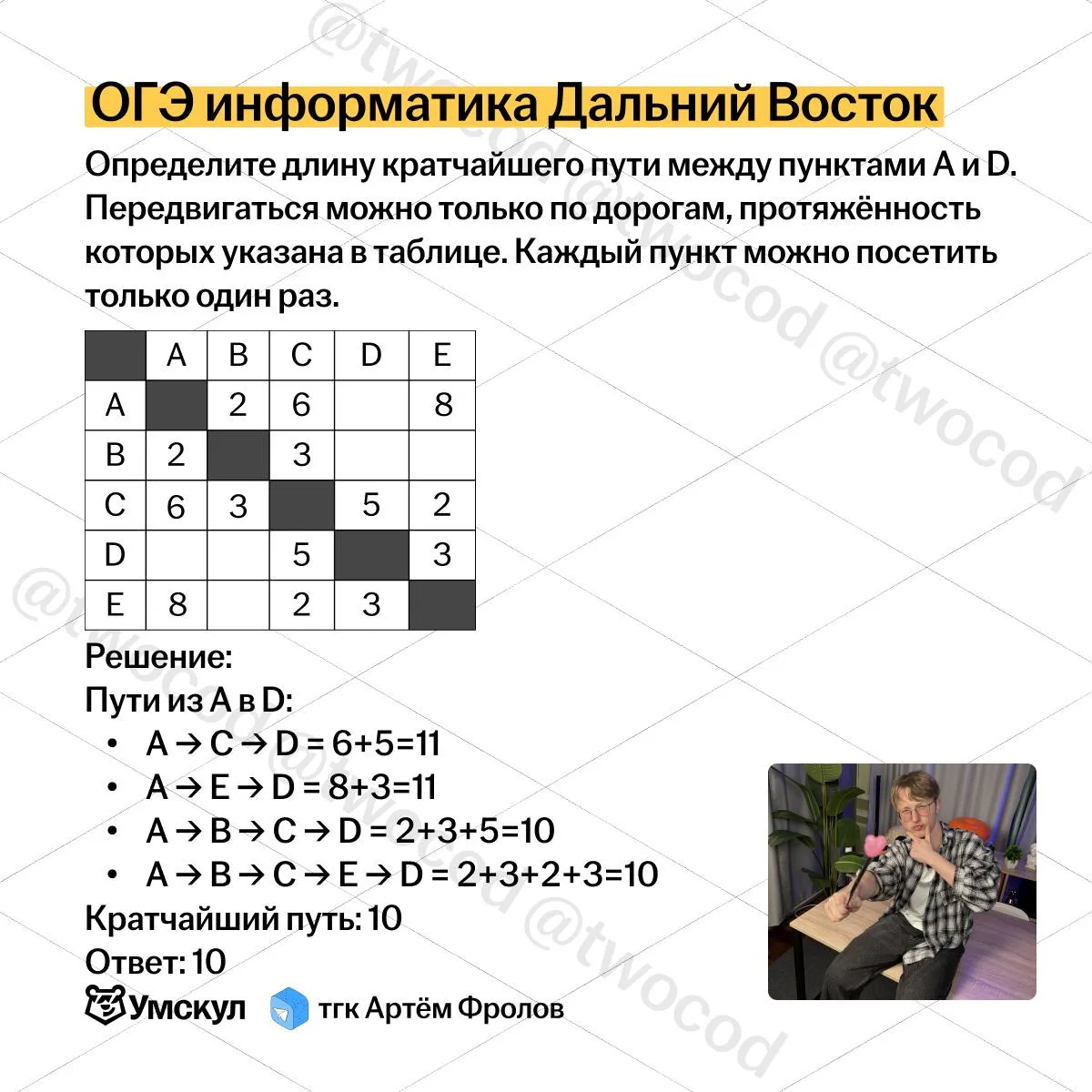 1️⃣ задание 

– кто уже вышел с экзамена, заполните ПО ССЫЛКЕ какие задания попались