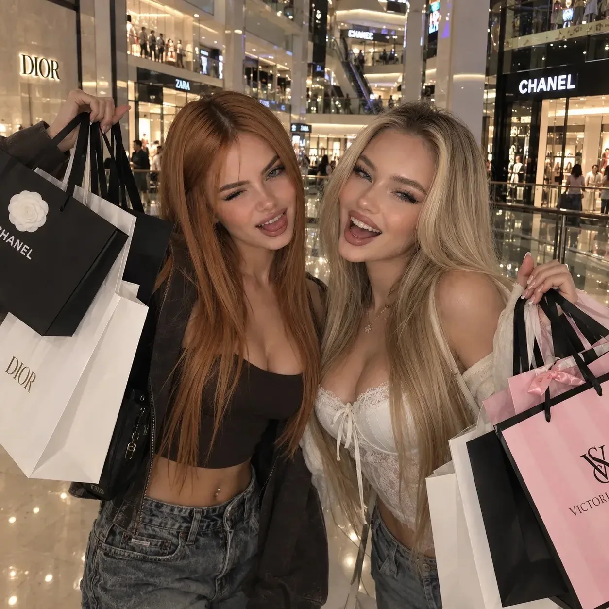 Элли и Кэсси🥰