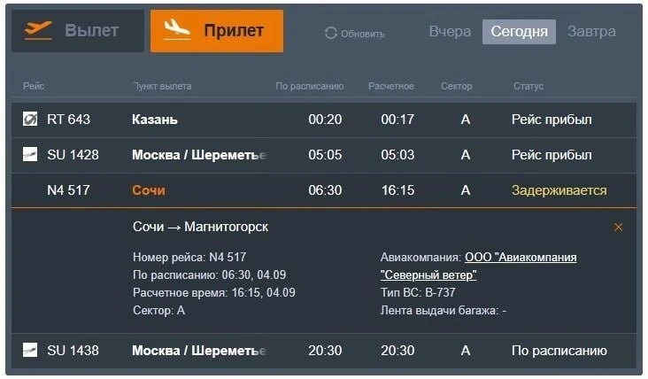 Аэропорт Магнитогорска временно закрыли на приём и вылет самолётов — ограничение ввели ...