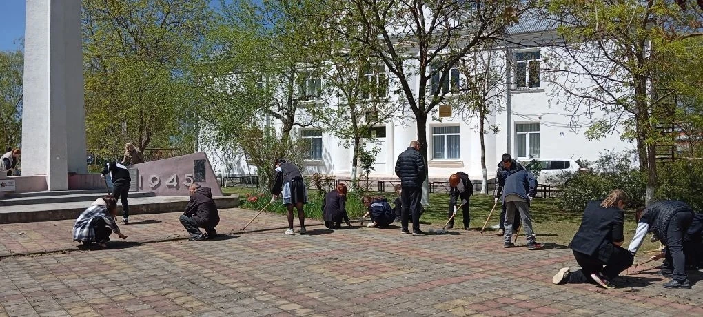 В рамках благоустройства памятников военной истории, связанных с событиями Великой Отеч...