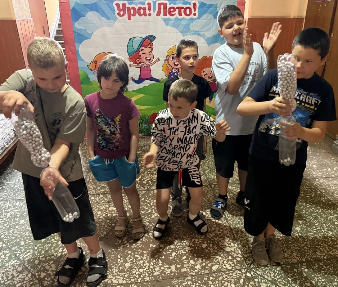 Игровая программа 
«Корзинка игр!» 
 
 
 18 июня руководители МБУ «Клуб им.Кирова г.о.Торез» провели