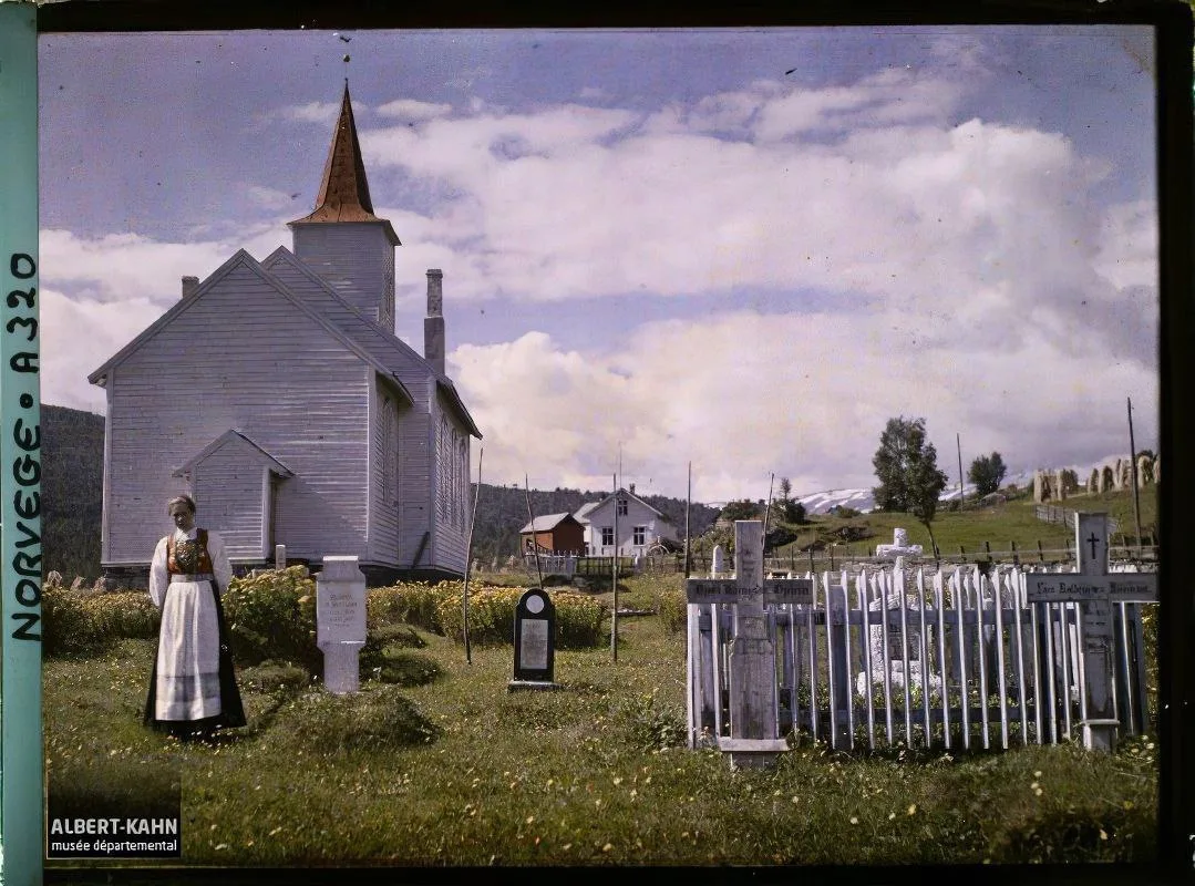 Потрясающие автохромные фотографии Норвегии, 1910 год.

Arsmundi