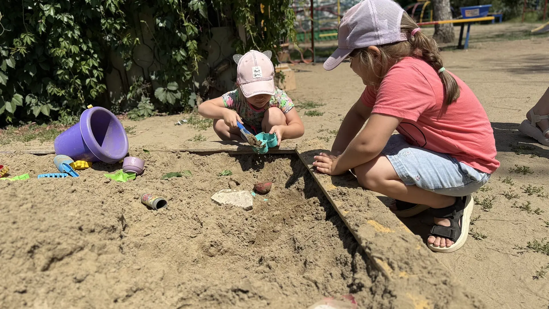 ☀Сегодня в нашем детском саду прошёл День песочных построек ☀в группе «Колобок».