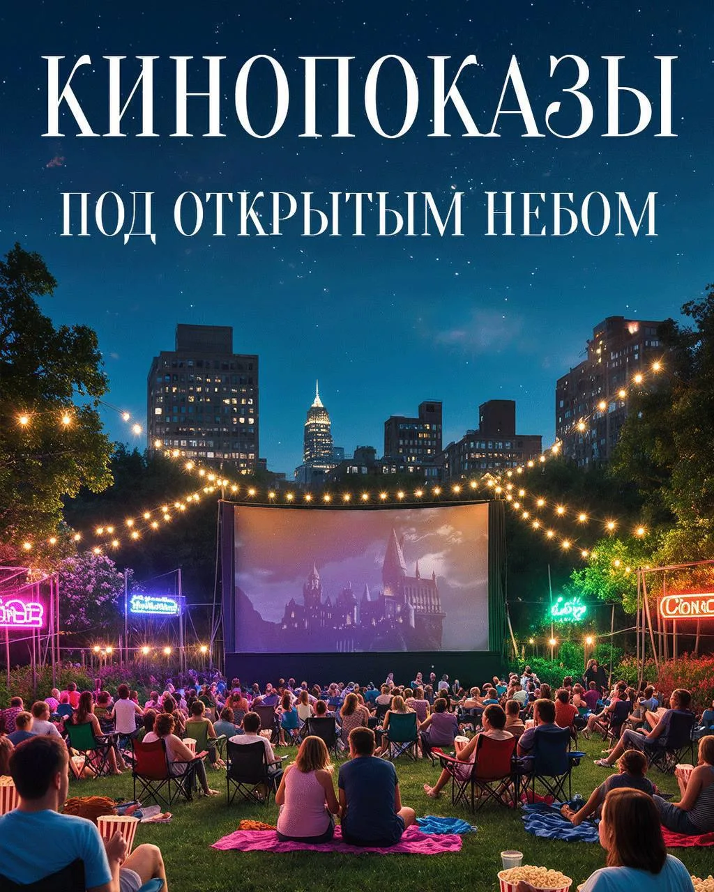 ⚡️⚡️⚡️Кинопоказы на 12-17 июня

Устраиваем киновечер! Публикуем расписание кинопоказов под открытым 