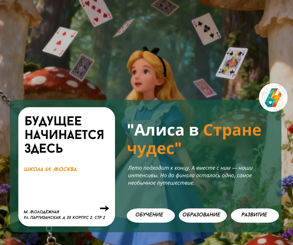 «Алиса в Стране чудес» | #новости_64