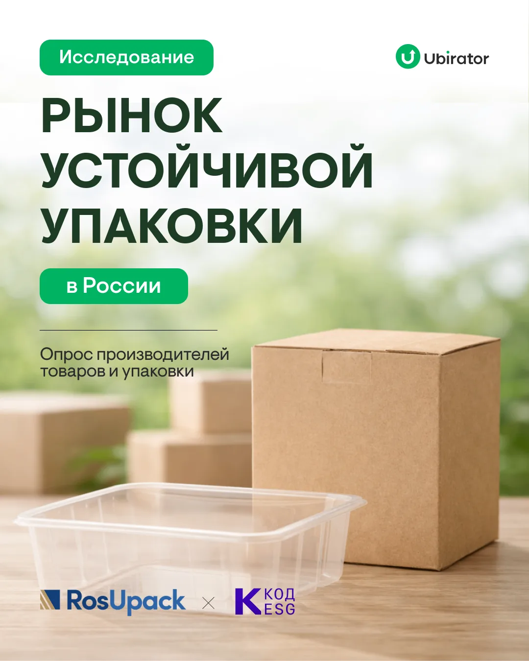 Устойчивая упаковка в России: тренды и прогнозы