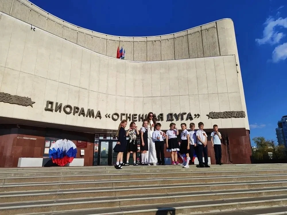 🕊️В преддверии Дня Победы ученики 1 «Б» класса посетили Белгородский государственный историко-художе