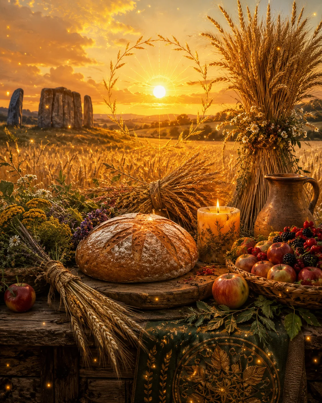 🌾 ЛУГНАСАД: ПРАЗДНИК ПЕРВОГО УРОЖАЯ И ТОЧКА, ДО КОТОРОЙ ВАЖНО ЗАВЕРШИТЬ ДЕЛА

Есть в Колесе года ос