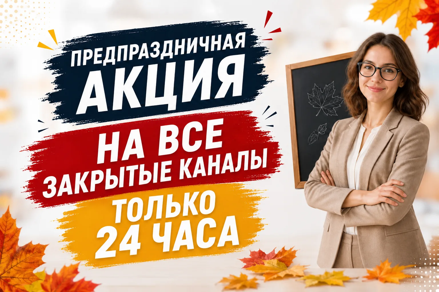 Вход в 1,2,3 классы -2400 вместо 3000₽.