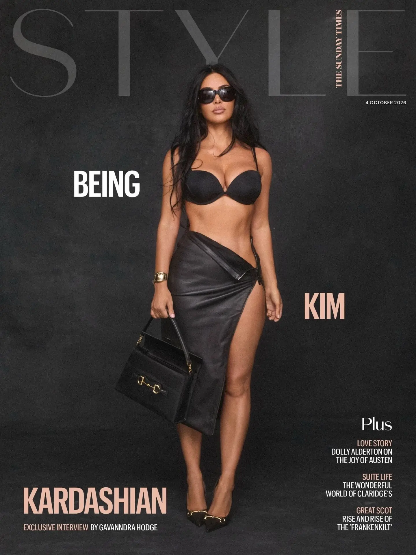 Ким Кардашьян для октябрьского выпуска The Sunday Times Style 🤎