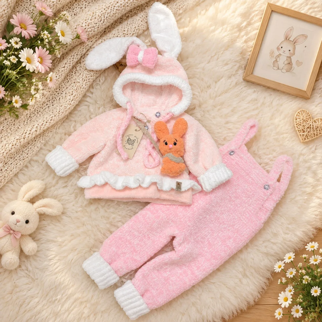 🌸 Нежный образ для вашей малышки!