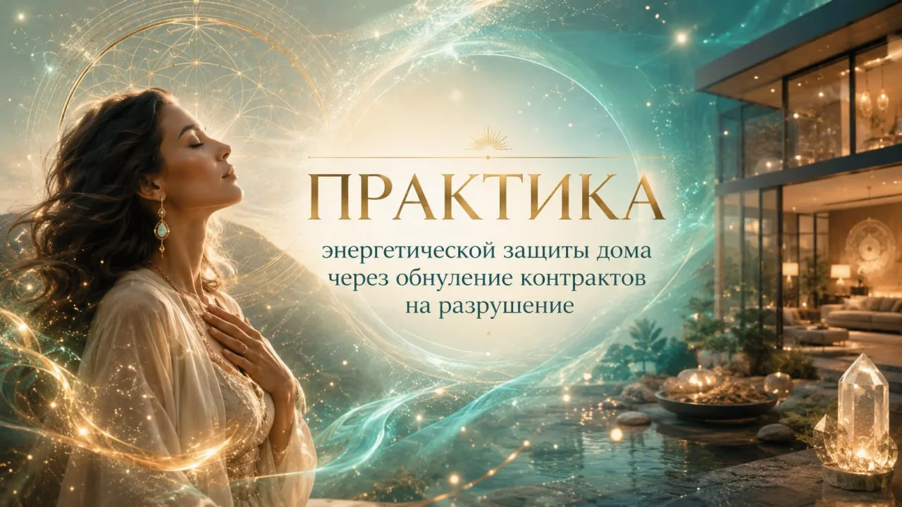 В связи с последними событиями создала для вас в дар аудиопрактику энергетической защит...