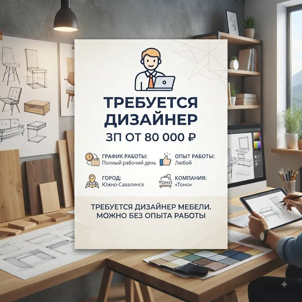👤Требуется дизайнер
