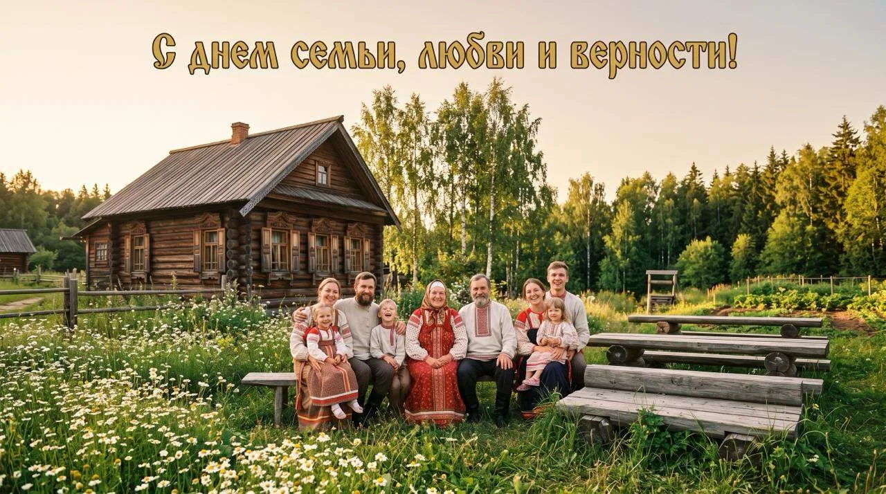 💛 С Днём семьи, любви и верности!