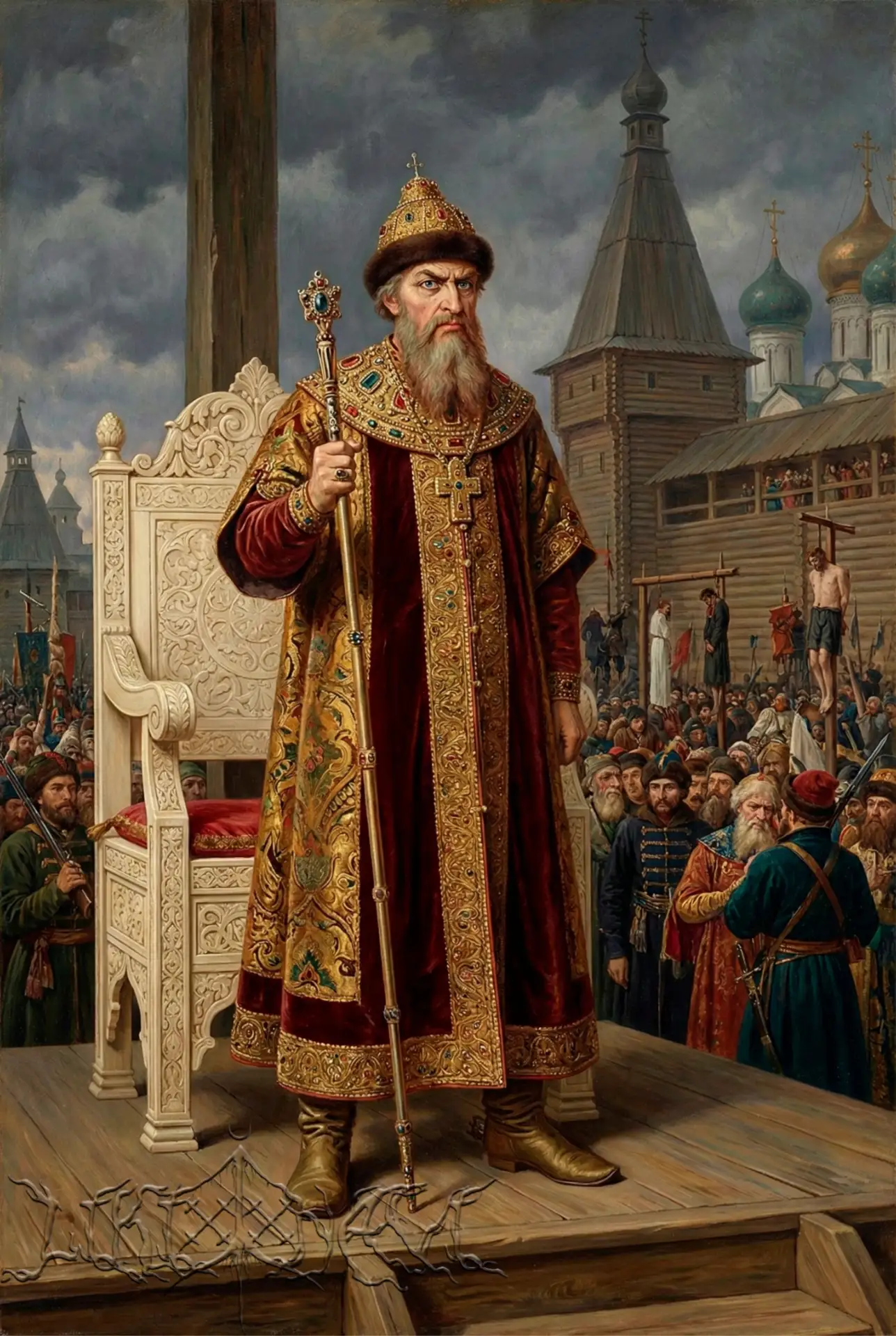 25 августа 1530 родился государь, великий князь Московский и всея Руси, первый венчаный...
