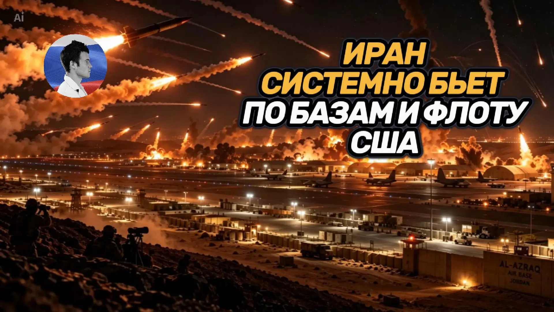 Иран системно бьет по американским базам и флоту ВМС США