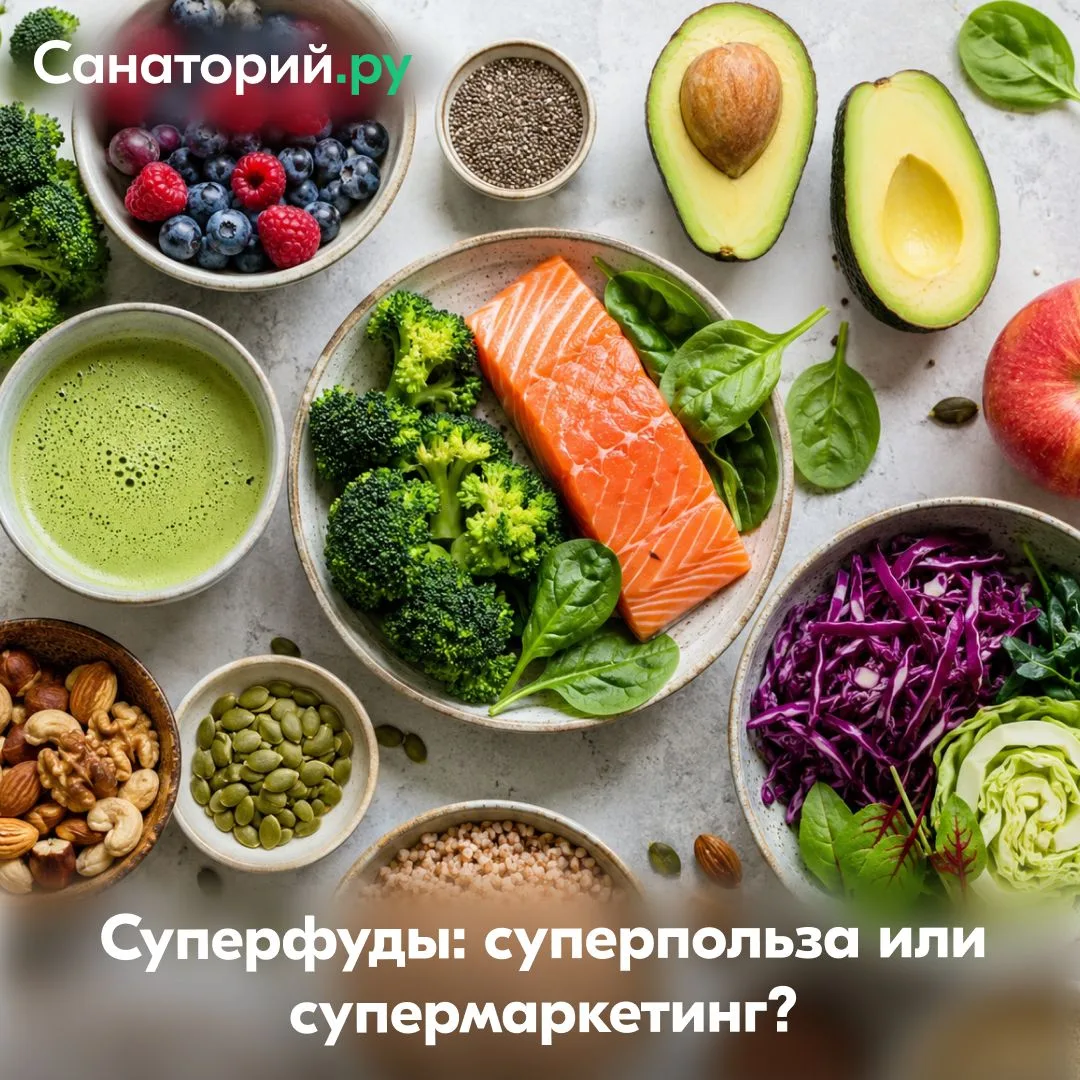 🥑 Суперфуды: суперпольза или супермаркетинг?

Чиа — для стройности, матча — для бодрости, ягоды год