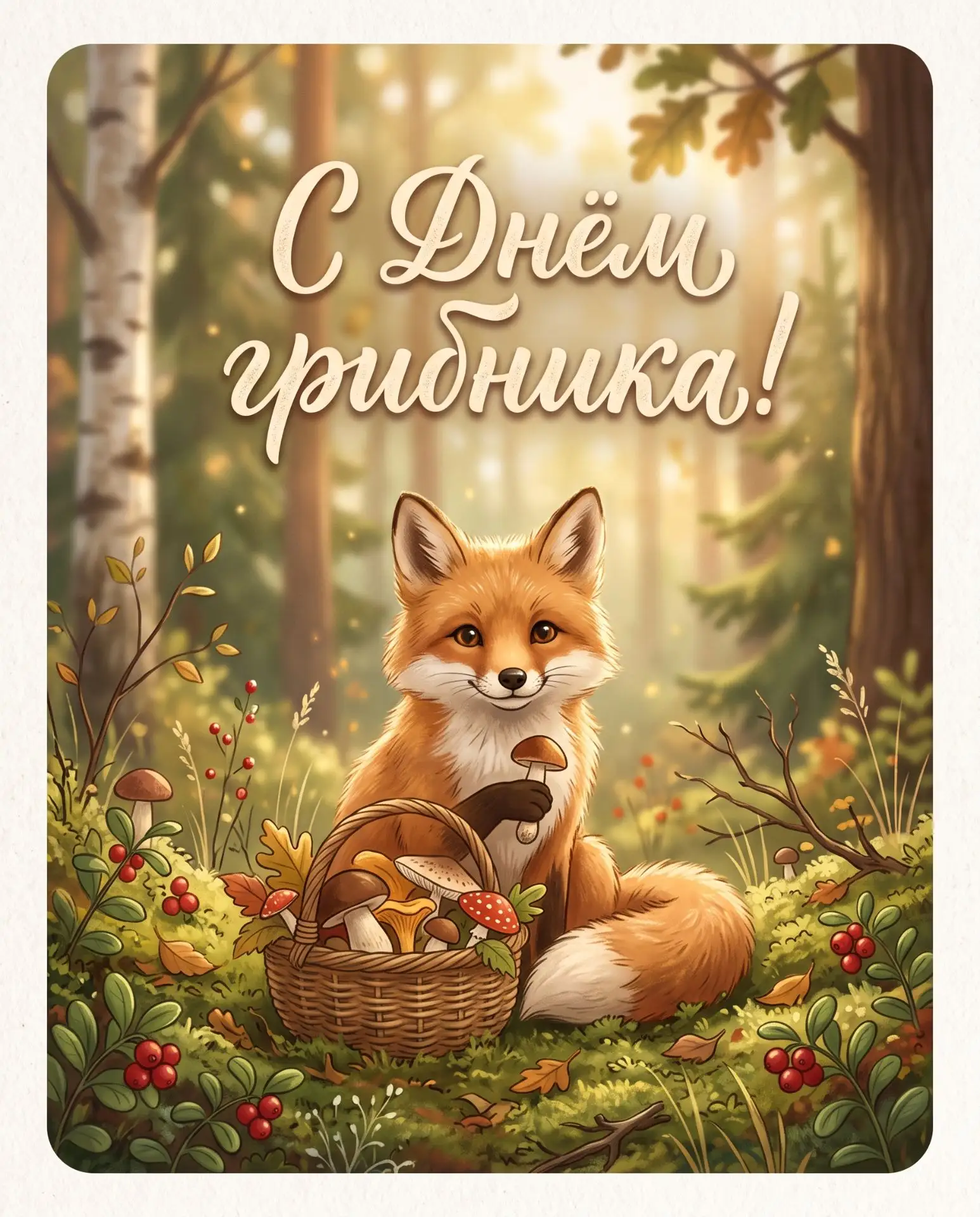 С Днём грибника 🍄