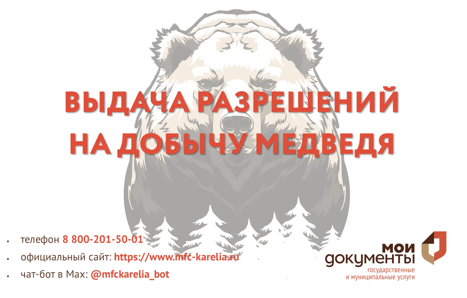 Важная информация для охотников!

10 июля 2026 года в 9:00 начинается приём заявлений на добычу буро