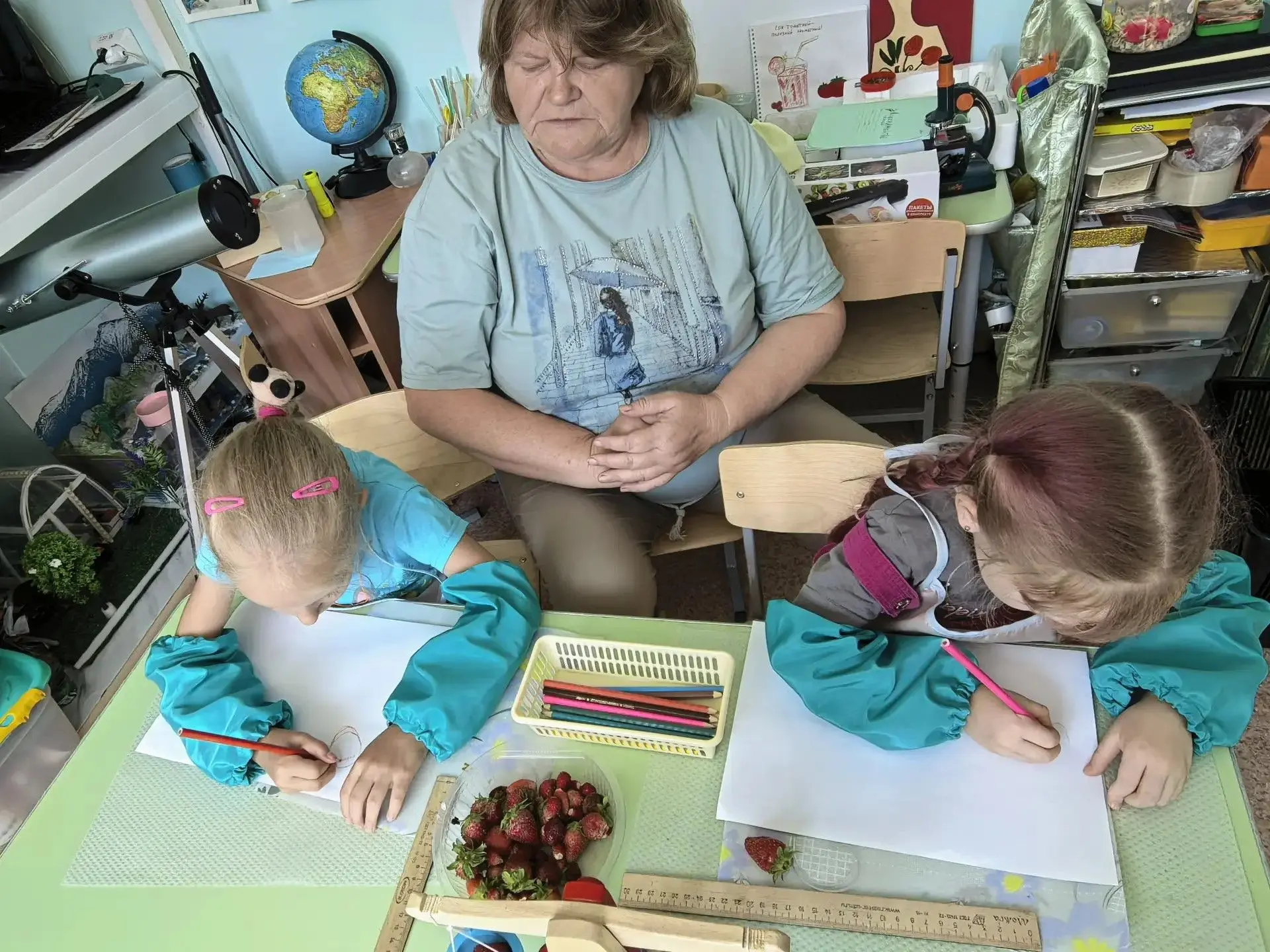 🌿«Юные агрономы»: наблюдение за клубникой