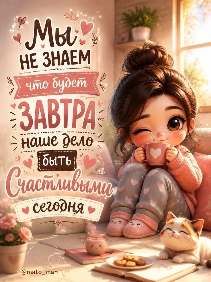 🍥 Пускай день прекрасным будет,