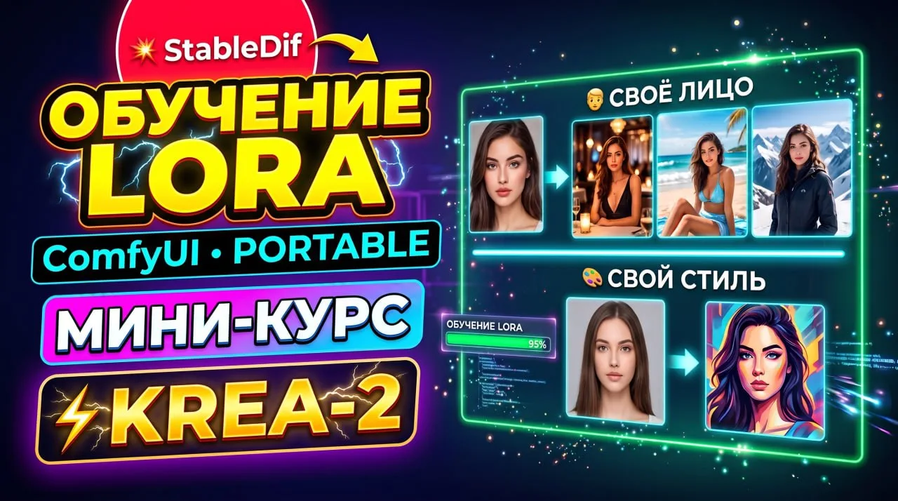 🎦 СМОТРЕТЬ НА YOUTUBE
🎦 СМОТРЕТЬ НА RUTUBE

🎓 Boosty: перейти

🛠🎭 Krea2 отлично подходит для об