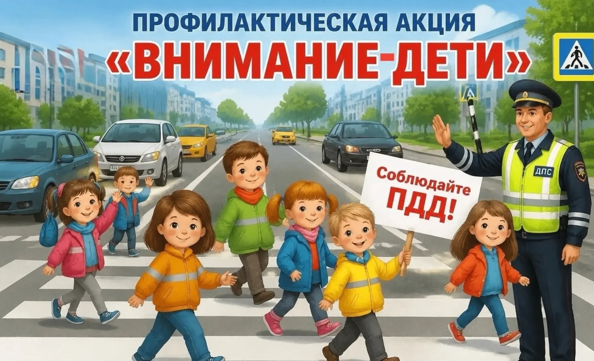 С 17 августа по 20 сентября 2026 года проходит второй этап Всероссийской акции "Внимани...
